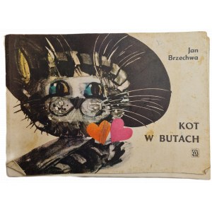 BRZECHWA Jan - KOT W BUTACH - zapis nutowy M. Janicz - ilustrowała D. Imielska Gebethner
