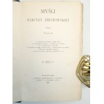 [ŻMICHOWSKA] MYŚLI NARCYZY ŻMICHOWSKIEJ zebrała Ella wyd.1901
