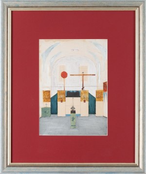 Jerzy Nowosielski ( 1923 - 2011 ), Interior of the Orthodox Church