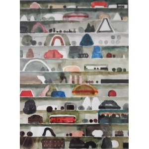 Jan Tarasin ( 1926 - 2009 ), Magazyn, 1993