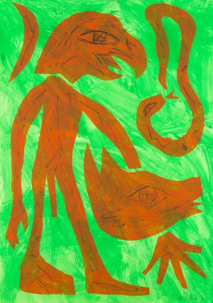 Zdzisław Nitka ( 1962 ), Szaman z głową orła, 2010