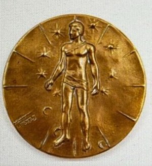 Igor Mitoraj ( 1944 - 2014 ), Medal ARTICULATIONS, 1984