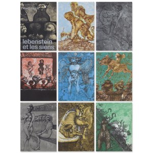 Jan Lebenstein ( 1930 - 1999 ), Lebenstein ET LES SIENS, 1972