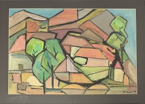 Antoni Fryderyk Hayder ( 1905 - 1990 ), b/t, 1974