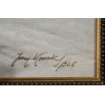 Jerzy KOSSAK (1886-1955), Żołnierze Napoleona wracający spod Moskwy (1936)