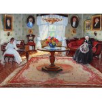 Bronisława RYCHTER-JANOWSKA (1868-1953), Popołudnie w dworku (1944)
