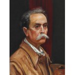 Wlastimil HOFMAN (1881-1970), Autoportret z paletą (1939)