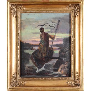 Wlastimil HOFMAN (1881-1970), Łódź Charona (1898)