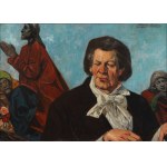 Ludwik STASIAK (1858-1924), Autoportret jako Ludwig van Beethoven