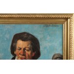 Ludwik STASIAK (1858-1924), Autoportret jako Ludwig van Beethoven