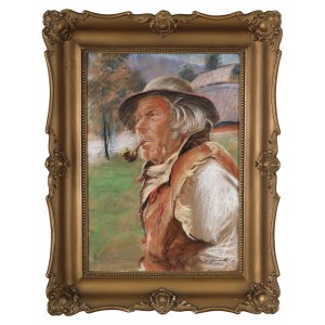 Stanisław GÓRSKI (1887-1955), Góral z fajką
