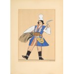 Zofia STRYJEŃSKA (1891-1976), Krakowiak z teki Polish Peasants' Costumes