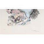 Salvador DALI (1904-1989), Surrealistyczne konie (Les Chevaux Surrealistes)