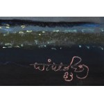 Wiktor ZIN (1925-2007), Wigry w noc księżycową (1983)