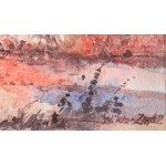 Wiktor ZIN (1925-2007), Dwór Czachórskich w Grabowczyku (1982)