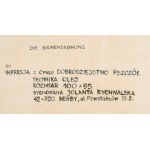 Jolanta RYCHWALSKA (1936-2012), Impresja z cyklu Dobrodziejstwo pszczół (1986)