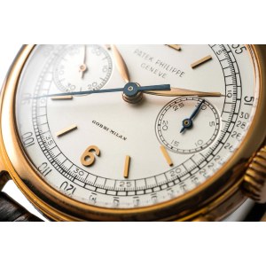 § PATEK PHILIPPE Chronograph - Gobbi Milan - ROSE GOL...