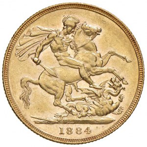 AUSTRALIA Vittoria (1837-1901) Sterlina 1884 M - KM 6...