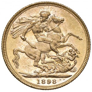 AUSTRALIA Vittoria (1837-1901) Sterlina 1898 M - KM 1...