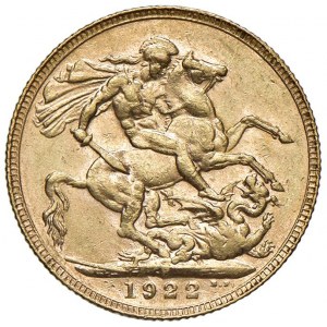 AUSTRALIEN Georg V. (1910-1936) Pfund 1922 P - KM ...