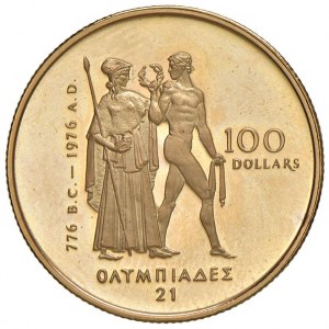 CANADA Elisabetta II (1952-2022) 100 Dollari 197...