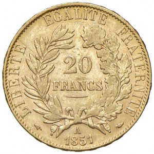 FRANCIA Seconda repubblica (1848-1852) 20 Franchi ...