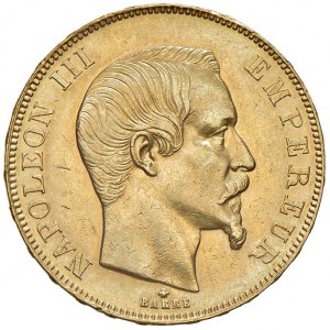 FRANCIA Napoleone III (1852-1870) 50 Franchi 1858 ...