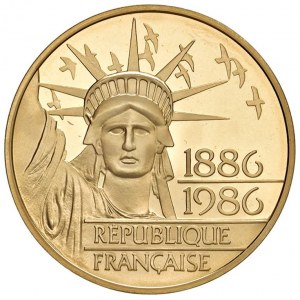 FRANCIA Repubblica 100 Franchi 1986 - KM 96...