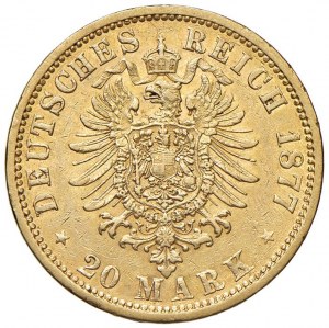 GERMANY Hamburg (1324-1922) 20 Marks 1877...