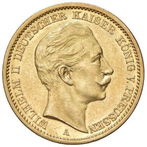 GERMANIA Prussia Guglielmo II (1888-1918) 20 Marchi 1906 ...