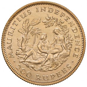 MAURITIUS Colonia Britannica Elisabetta II 200 Rupie ...