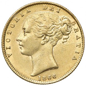 REGNO UNITO Vittoria (1837-1901) Sterlina 1866 (48) -...
