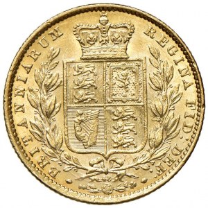 REGNO UNITO Vittoria (1837-1901) Sterlina 1866 (48) -...