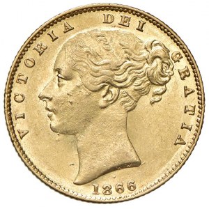 REGNO UNITO Vittoria (1837-1901) Sterlina 1866 (63) -...