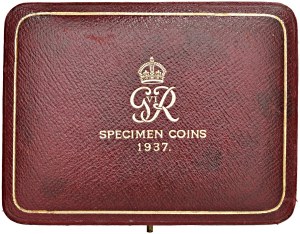 UNITED KINGDOM George VI (1936-1952) Set of 4 coins ...