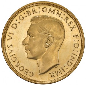 REGNO UNITO Giorgio VI (1936-1952) 5 Sterline 1937 - ...