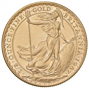REGNO UNITO Elisabetta II (1952-2022) 50 Sterline 198...