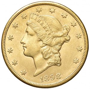 STATI UNITI 20 Dollari 1898 ...