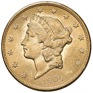 STATI UNITI 20 Dollari 1904 ...