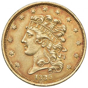 STATI UNITI 5 Dollari 1835 -...