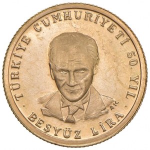 TURCHIA Repubblica (1923-) 500 Lira 1973...