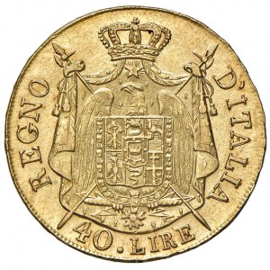 MILANO Napoleone I (1805-1814) 40 Lire 1808 p...
