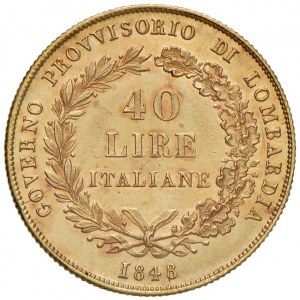 MILANO Governo provvisorio della Lombardia (1848...