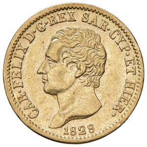 Carlo Felice (1821-1831) 20 Lire 1828 T ...