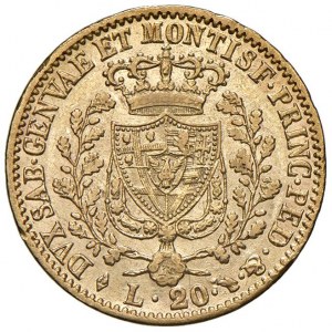 Carlo Felice (1821-1831) 20 Lire 1828 T ...