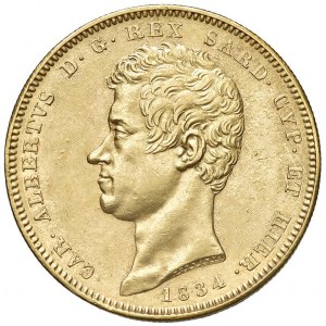 Charles Albert (1831-1849) 100 Lire 1834 ...