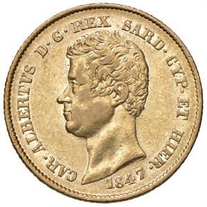 Carlo Alberto (1831-1849) 20 Lire 1847 T...