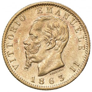 Vittorio Emanuele II (1861-1878) 20 Lire 1863 ...
