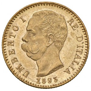 Umberto I (1878-1900) 20 Lire 1893 ...