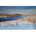 Małgorzata Zembko (ur. 1987), Winter serenity (Narew zimą), 2024